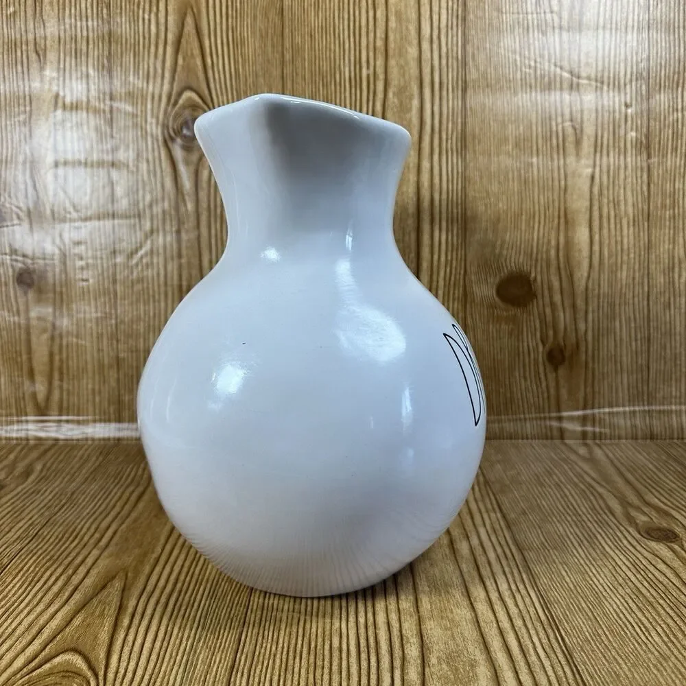 Rae Dunn Artisan Collection Drink‎ Pitcher  10” Tall Ceramic Approx 60 Oz - Picture 4 of 10